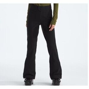 North Face Wind Wall Snoga Flare Black Pants - Women's Medium